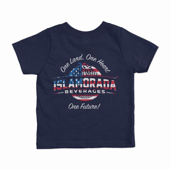 Islamorada Brewery & Distillery Cotton T - Navy-America-Youth